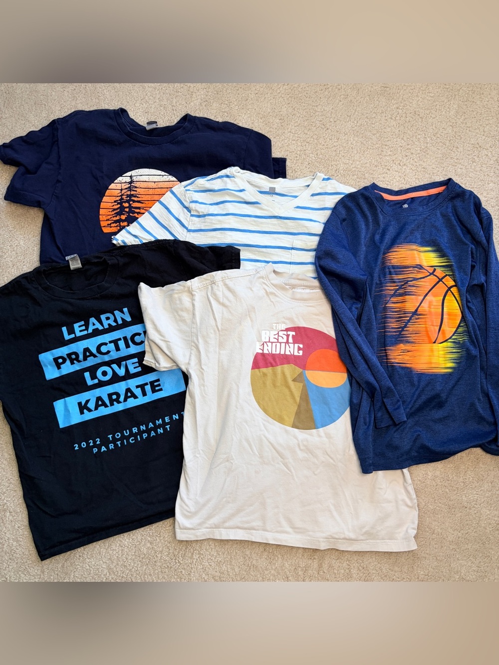 Boys medium T-Shirts - Pack of 5
Various Brands including Zara
